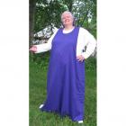 Image of Cotton long sleeve gown extended size