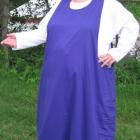 Image of Cotton long sleeve gown extended size
